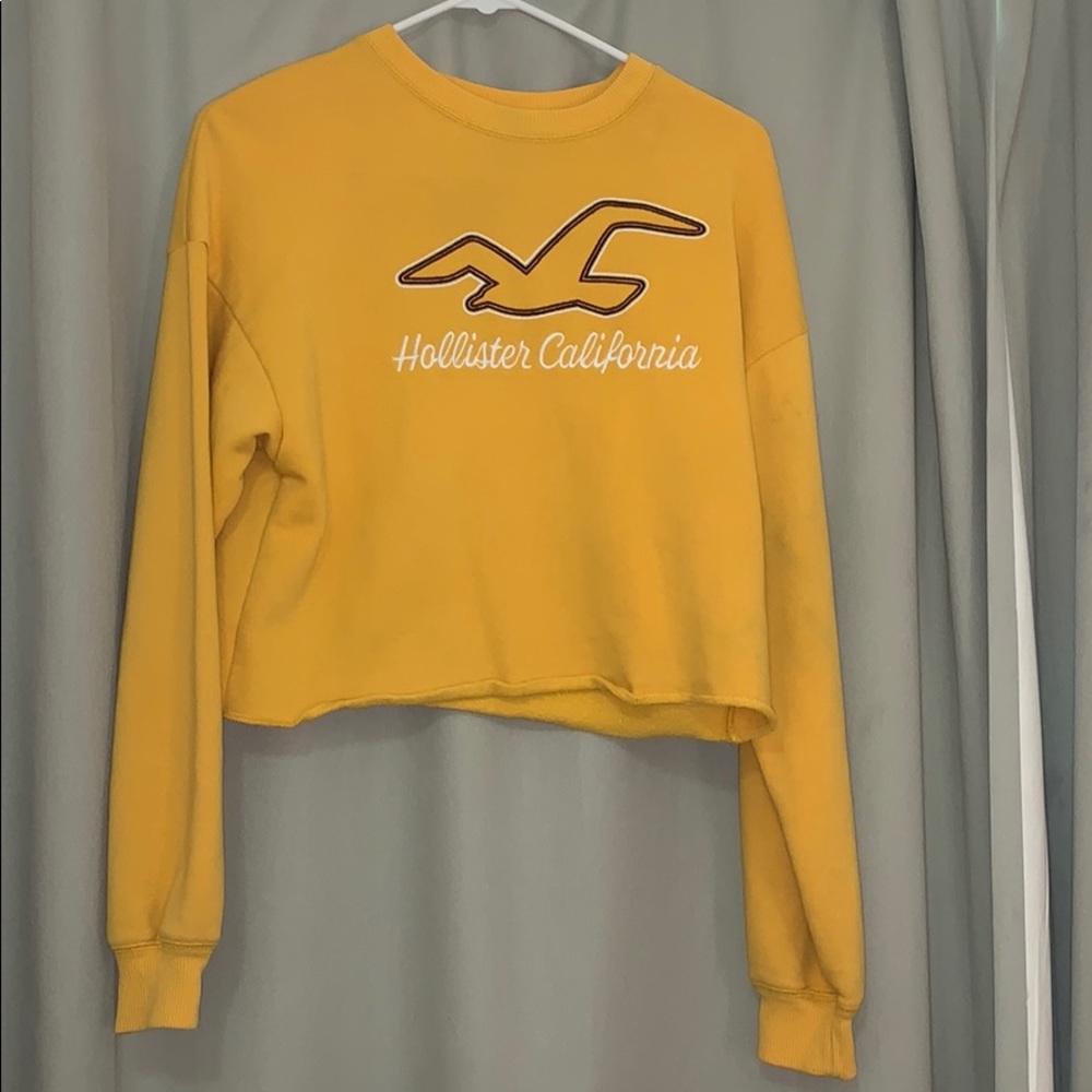 Hollister cropped crew neck